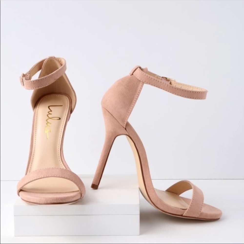 LULUS BLUSH PINK STILETTO😍